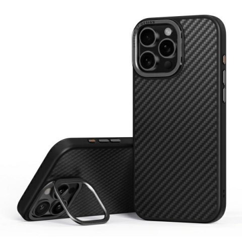 UNIQ etui Keva Max iPhone 16 Pro Max6.9" Magclick Charging czarny/carbon black