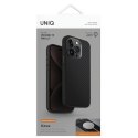 UNIQ etui Keva iPhone 15 Pro Max 6.7"Magclick Charging czarny/carbon black