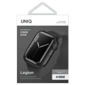 UNIQ etui Legion Apple Watch Series 7/8//9 41mm czarny/black