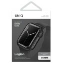 UNIQ etui Legion Apple Watch Series 7/8/9 45mm czarny/black