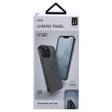 UNIQ etui LifePro Tinsel iPhone 12 ProMax 6,7" czarny/vapour smoke