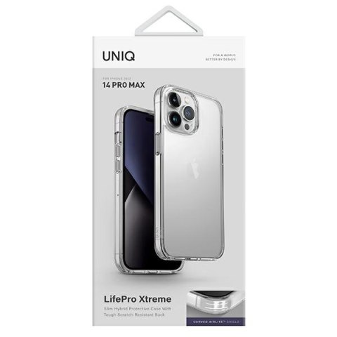 UNIQ etui LifePro Xtreme iPhone 14 ProMax 6,7" przeźroczysty/crystal clear
