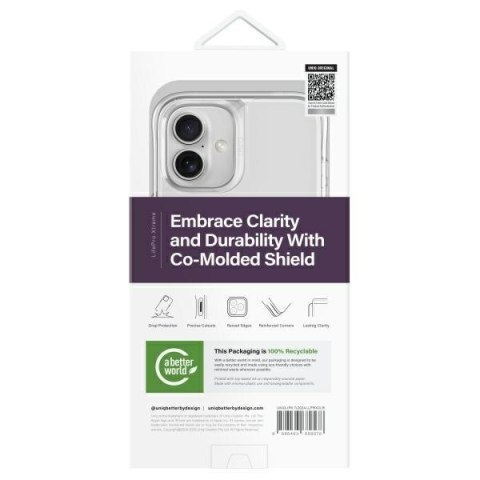 UNIQ etui LifePro Xtreme iPhone 16 Plus6.7" przezroczysty/clear