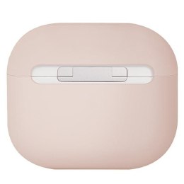 UNIQ etui Lino AirPods 3 gen.Silicone różowy/blush pink