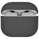 UNIQ etui Lino AirPods 4 Silicone szary/ash grey