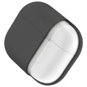 UNIQ etui Lino AirPods 4 Silicone szary/ash grey
