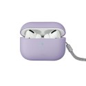 UNIQ etui Lino AirPods Pro 2 genSilicone (2022/2023) liliowy/lilac lavender