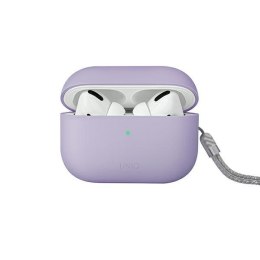 UNIQ etui Lino AirPods Pro 2 genSilicone (2022/2023) liliowy/lilac lavender