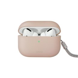 UNIQ etui Lino AirPods Pro 2 genSilicone (2022/2023) różowy/blush pink