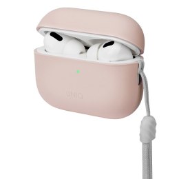 UNIQ etui Lino AirPods Pro 2 genSilicone (2022/2023) różowy/blush pink