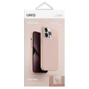 UNIQ etui Lino Hue iPhone 14 Pro Max6,7" Magclick Charging różowy/blush pink