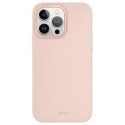 UNIQ etui Lino Hue iPhone 15 Pro Max6.7" Magclick Charging różowy/blush pink