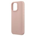 UNIQ etui Lino Hue iPhone 16 Pro 6.3"Magclick Charging różowy/blush pink