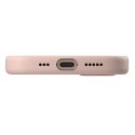 UNIQ etui Lino Hue iPhone 16 Pro 6.3"Magclick Charging różowy/blush pink