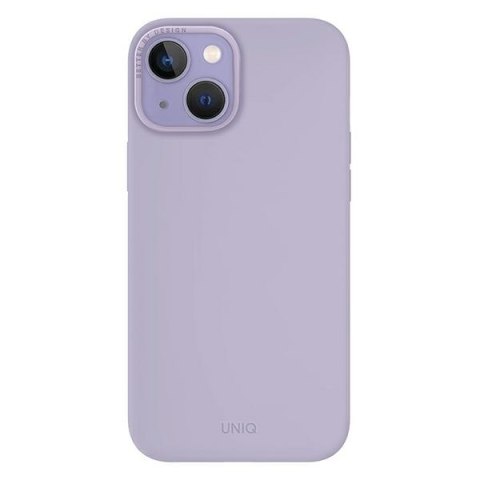 UNIQ etui Lino iPhone 14 Plus / 15 Plus6.7" lilak/lilac lavender
