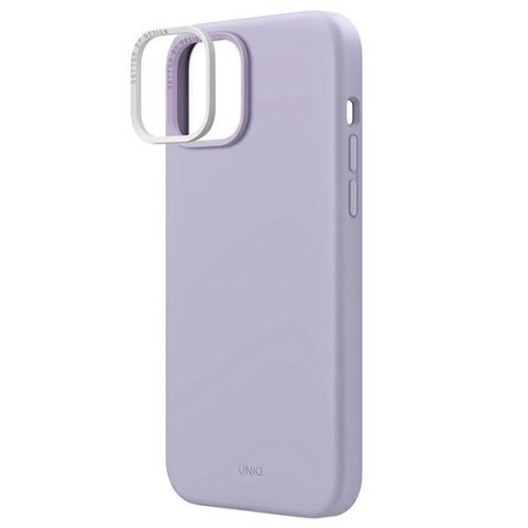 UNIQ etui Lino iPhone 14 Plus / 15 Plus6.7" lilak/lilac lavender
