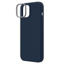 UNIQ etui Lino iPhone 14 Plus / 15 Plus6.7" niebieski/marine blue