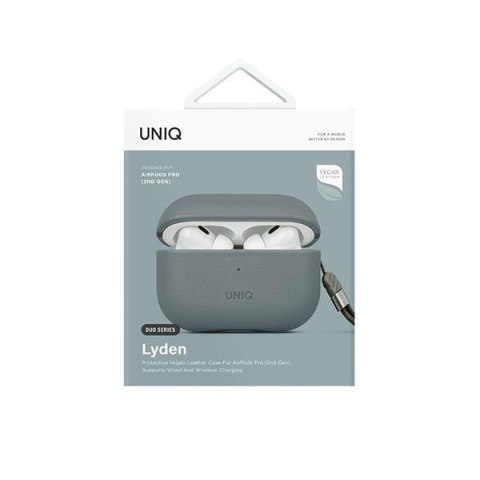 UNIQ etui Lyden DS AirPods Pro 2 gen(2022/2023) niebiesko-czarny/washed blue-black