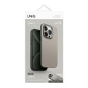 UNIQ etui Lyden DS iPhone 15 Pro 6.1"Magclick Charging beżowo-zielony/ivory-lichen green