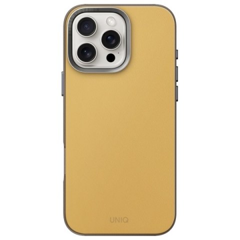 UNIQ etui Lyden DS iPhone 16 Pro 6.3" Magclick Charging żółto-szary/yellow-grey
