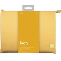 UNIQ etui Lyon laptop Sleeve 14"żółty/canary yellow Waterproof RPET