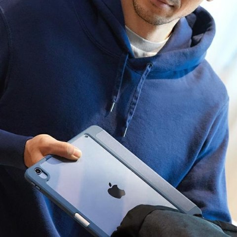 UNIQ etui Moven iPad Air 10.9" (2022/2020) iPad Air 11" (2024/2025) Antimicrobial niebieski/carpi blue