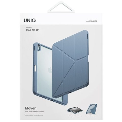 UNIQ etui Moven iPad Air 13" (2024/2025) niebieski/stone blue
