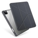 UNIQ etui Moven iPad Pro 12,9" (2021)Antimicrobial szary/charcoal grey