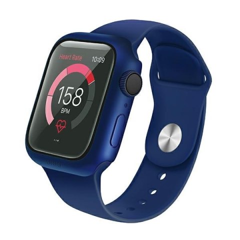 UNIQ etui Nautic Apple Watch Series 4/5/6/SE/SE3 40mm niebieski/blue