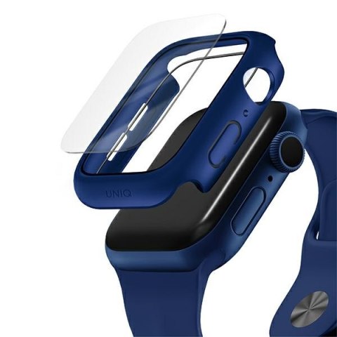 UNIQ etui Nautic Apple Watch Series 4/5/6/SE/SE3 40mm niebieski/blue