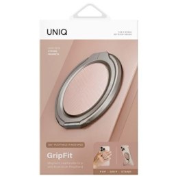 UNIQ Gripfit 360 Magnetic Mount&Kickstand Uchwyt Magnetyczny różowy/blush pink