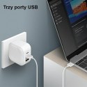 UNIQ Ład. siec. Verge Pro 66W Gan USB-Cbiały/cloud white