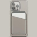UNIQ Lyden DS magnetyczny portfel RFIDi stojak na telefon beżowo-zielony/ivory-lichen green