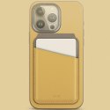 UNIQ Lyden DS magnetyczny portfel RFIDi stojak na telefon żółto-szary/canary yellow-flint grey