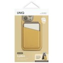UNIQ Lyden DS magnetyczny portfel RFIDi stojak na telefon żółto-szary/canary yellow-flint grey