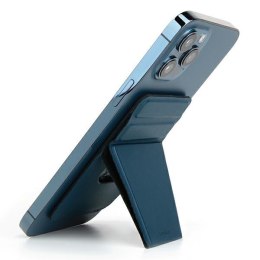 UNIQ Lyft magnetyczny stojak na telefonsnap-on stand and card holder niebieski/blue