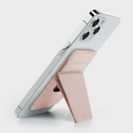 UNIQ Lyft magnetyczny stojak na telefonsnap-on stand and card holder różowy/pink