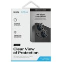 UNIQ Optix Clear Camera Lens ProtectoriPhone 15 6.1" / 15 Plus 6.7" crystal clear szkło na obiektyw aparatu z aplikatorem