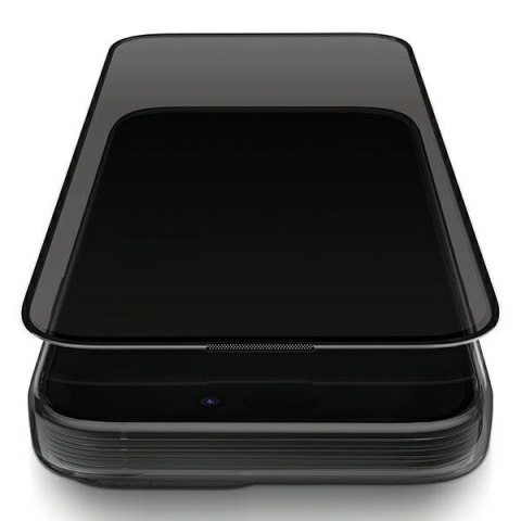 UNIQ Optix Privacy iPhone 15 Plus 6.7" /14 Pro Max 6.7" prywatyzujące szkło hartowane z aplikatorem