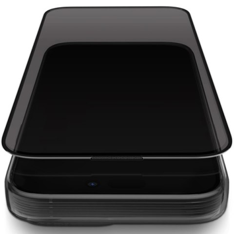 UNIQ Optix Privacy iPhone 15 Pro Max6.7" prywatyzujące szkło hartowane z aplikatorem