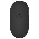 UNIQ etui Nexo AirPods 4 + Ear Hooks Silicone czarny/black