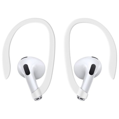 UNIQ etui Nexo AirPods 4 + Ear Hooks Silicone niebieski/pacific blue