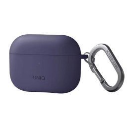 UNIQ etui Nexo AirPods Pro 2 gen + EarHooks Silicone (2022/2023) purpurowy/fig purple
