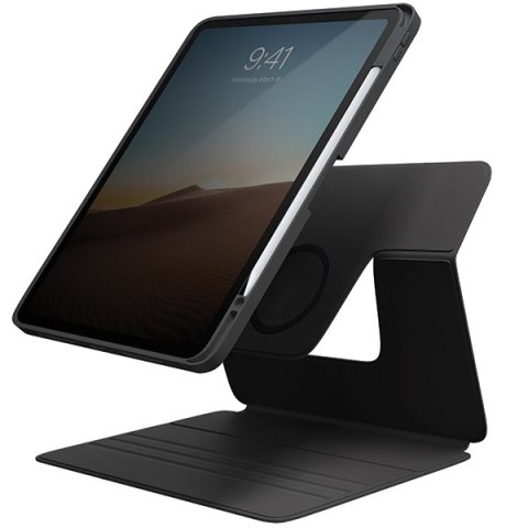 UNIQ etui Rovus iPad Pro 11" (2020-2022) / Air 10.9" (2020-2022) czarny/ebony black Magnetic Case