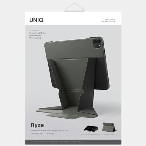 UNIQ etui Ryze iPad Pro 11" (2020-2022) / Air 10.9" (2020-2022) zielony/green