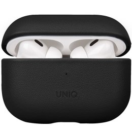 UNIQ etui Terra AirPods Pro 2 gen.Genuine Leather (2022/2023) czarny/dallas black