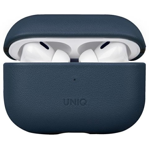 UNIQ etui Terra AirPods Pro 2 gen.Genuine Leather (2022/2023) niebieski/space blue