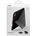 UNIQ etui Transforma iPad 10.9" 10 gen. (2022) / iPad 11" A16 (2025) Antimicrobial czarny/ebony black