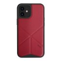 UNIQ etui Transforma iPhone 12 mini 5,4"czerwony/coral red