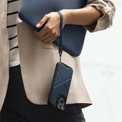 UNIQ etui Transforma iPhone 14 Pro Max6,7" Magclick Charging niebieski/electric blue